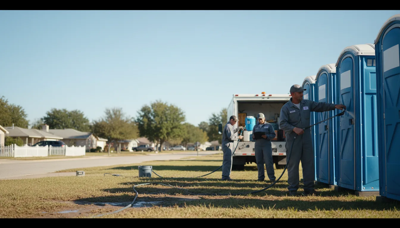 Long-Term Portable Toilet Rental in May, OK near me